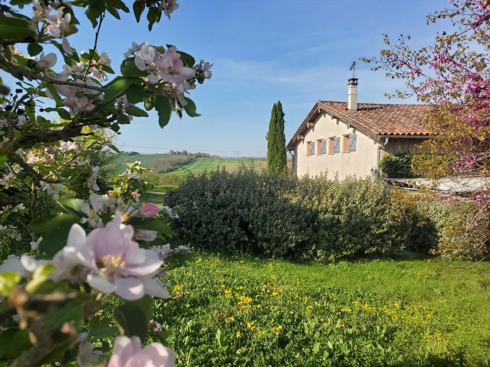 B&B La Ferme De Loubens Exterior foto